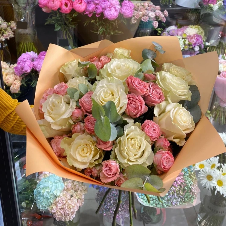 Букет Оранжевый рассвет